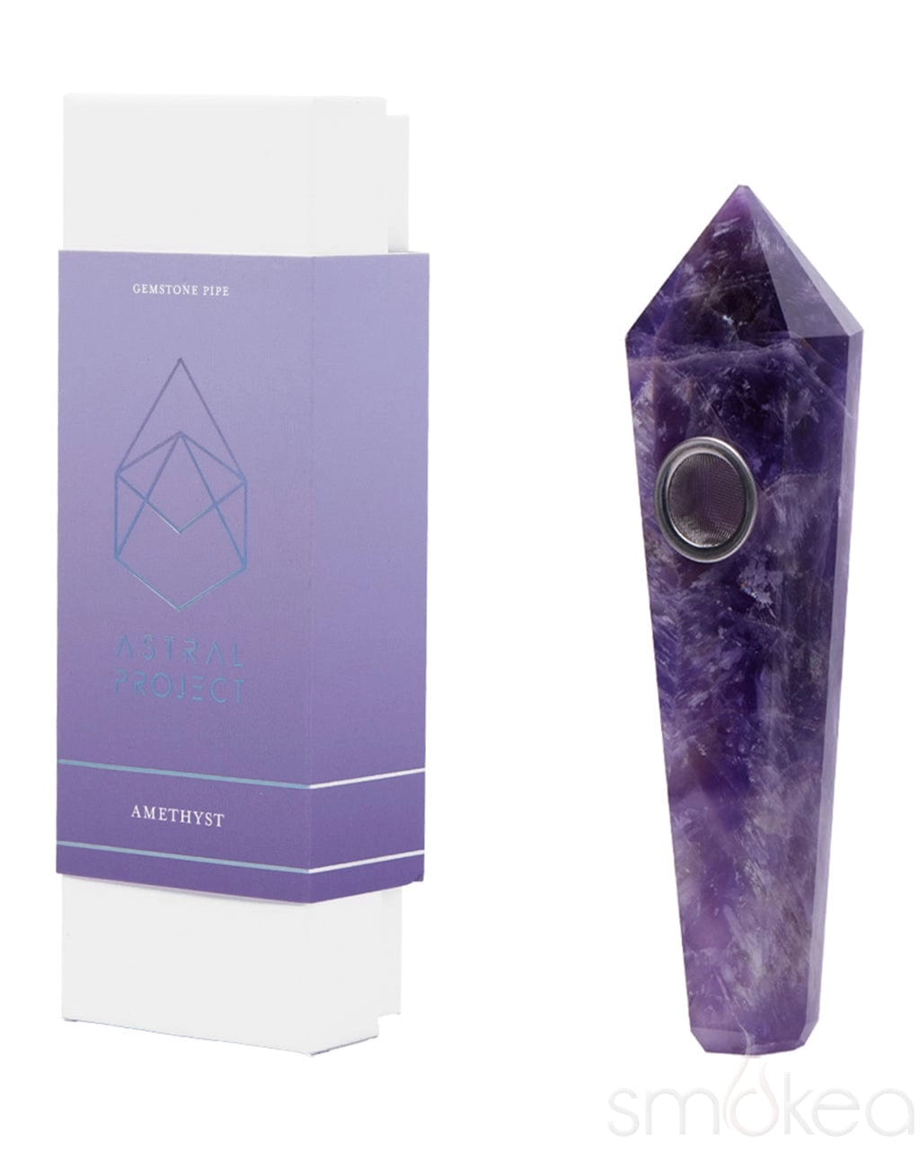 Astral Project Gemstone Jewel Hand Pipe