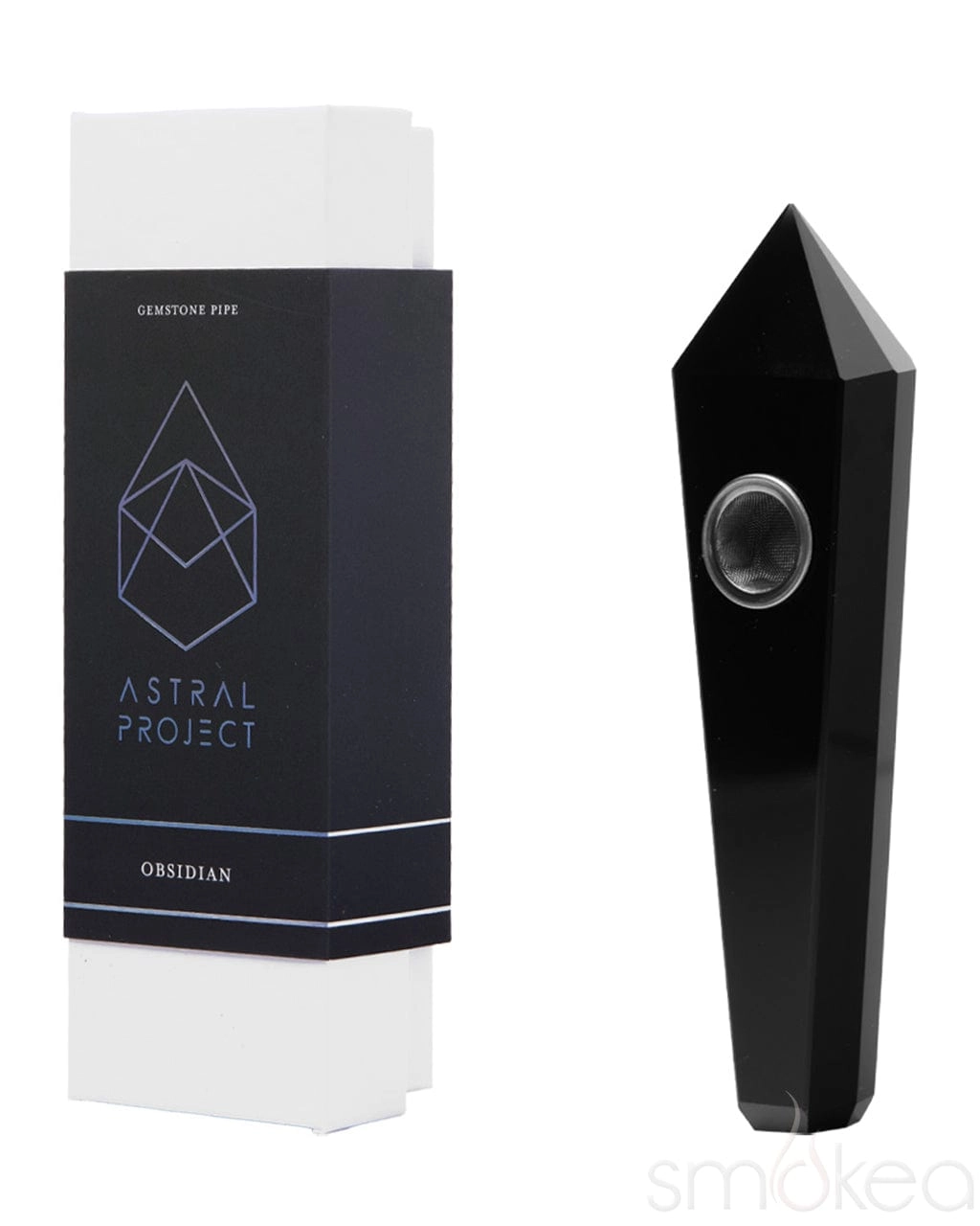 Astral Project Gemstone Jewel Hand Pipe