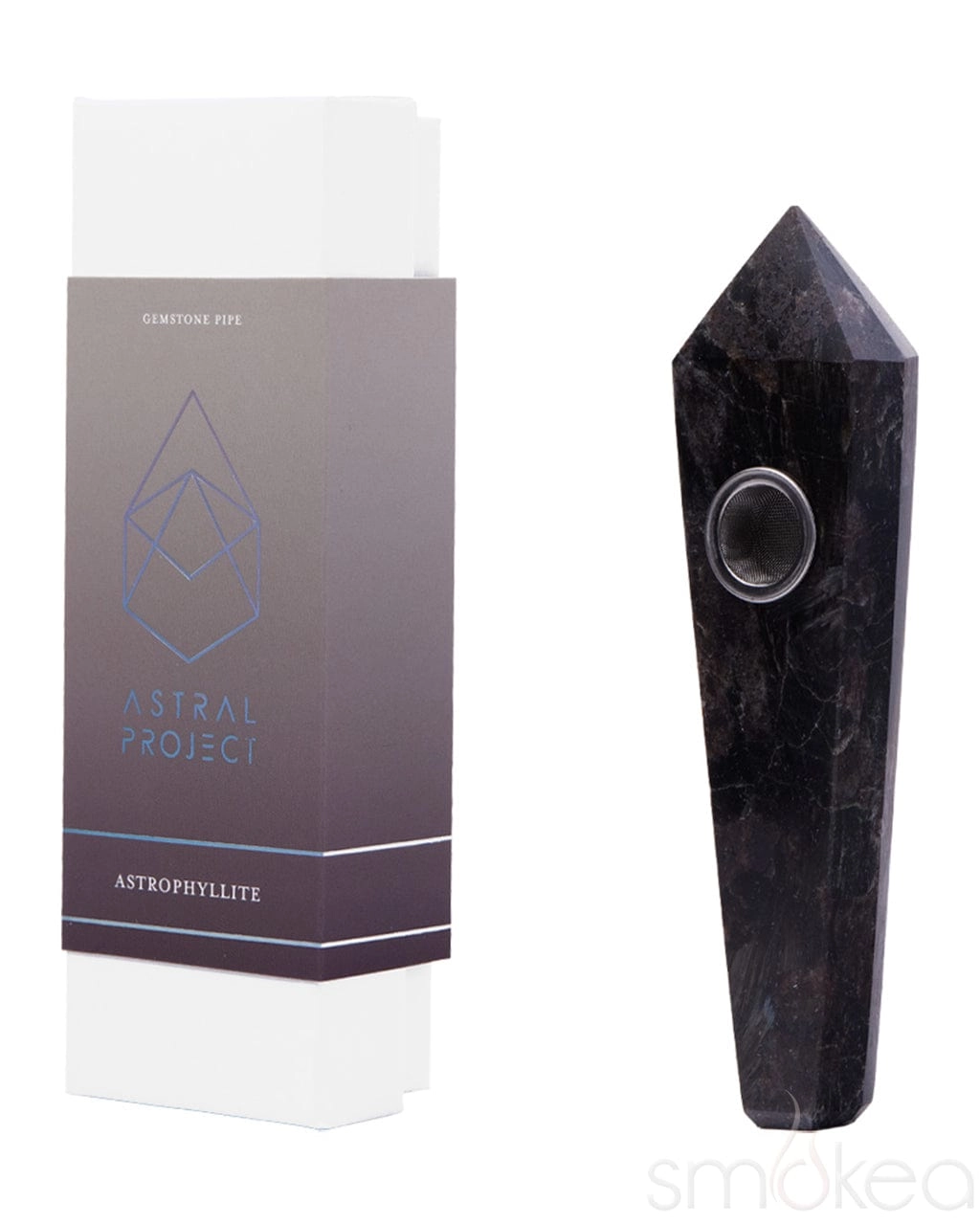 Astral Project Gemstone Jewel Hand Pipe