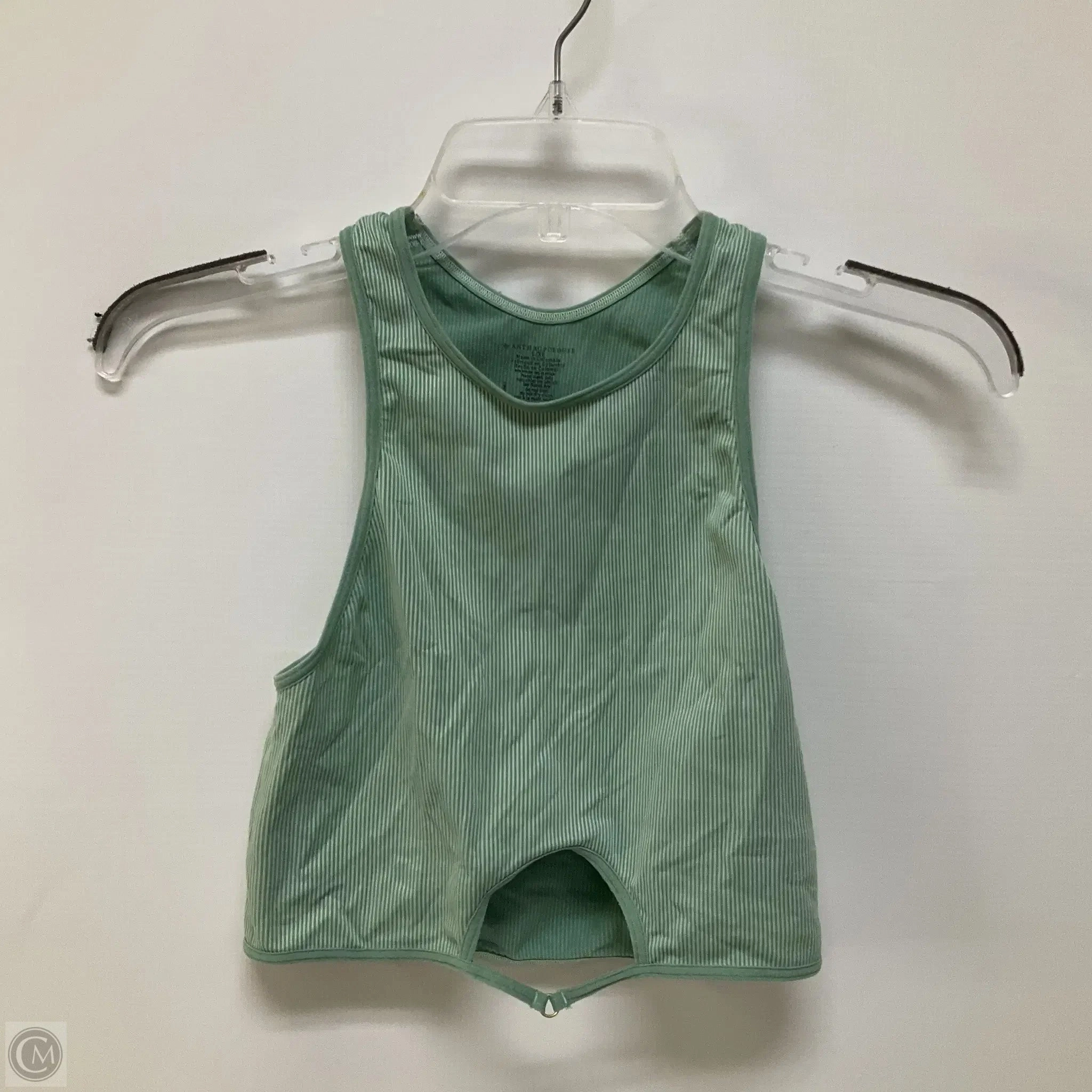 Athletic Bra By Anthropologie In Green. Size: L