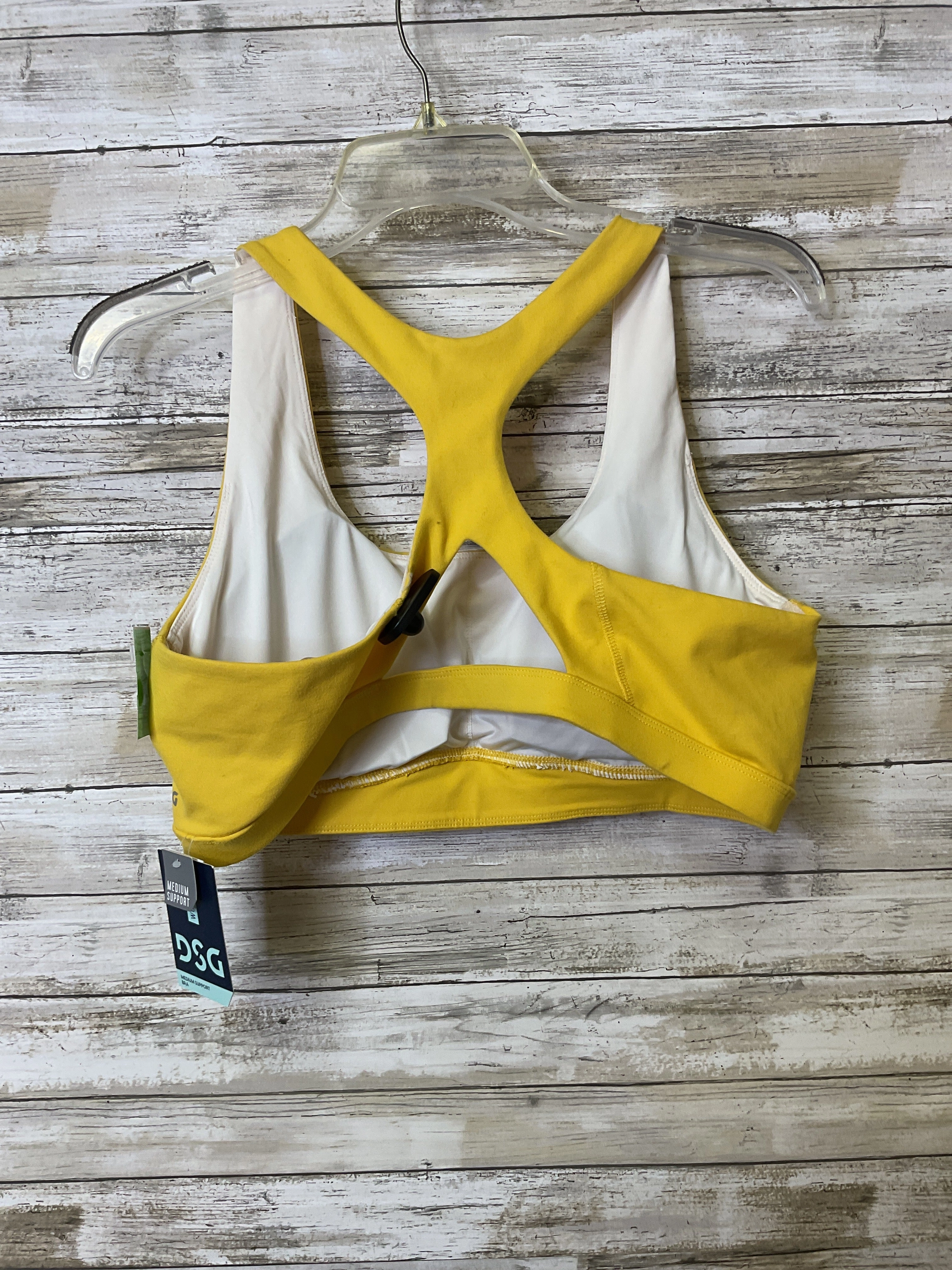 Athletic Bra By Dsg Outerwear In Yellow. Size:M