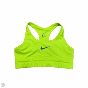 Athletic Bra By Nike Apparel In Yellow. Size: M