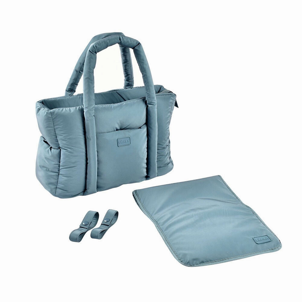 Beaba Paris Puffy Nappy Bag Baltic Blue