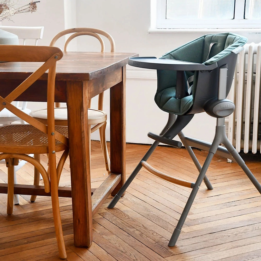 Beaba Up & Down High Chair Seat Cushion Laurier