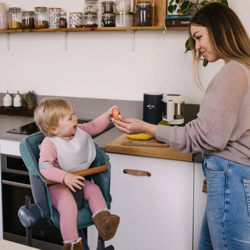 Beaba Up & Down High Chair Seat Cushion Laurier