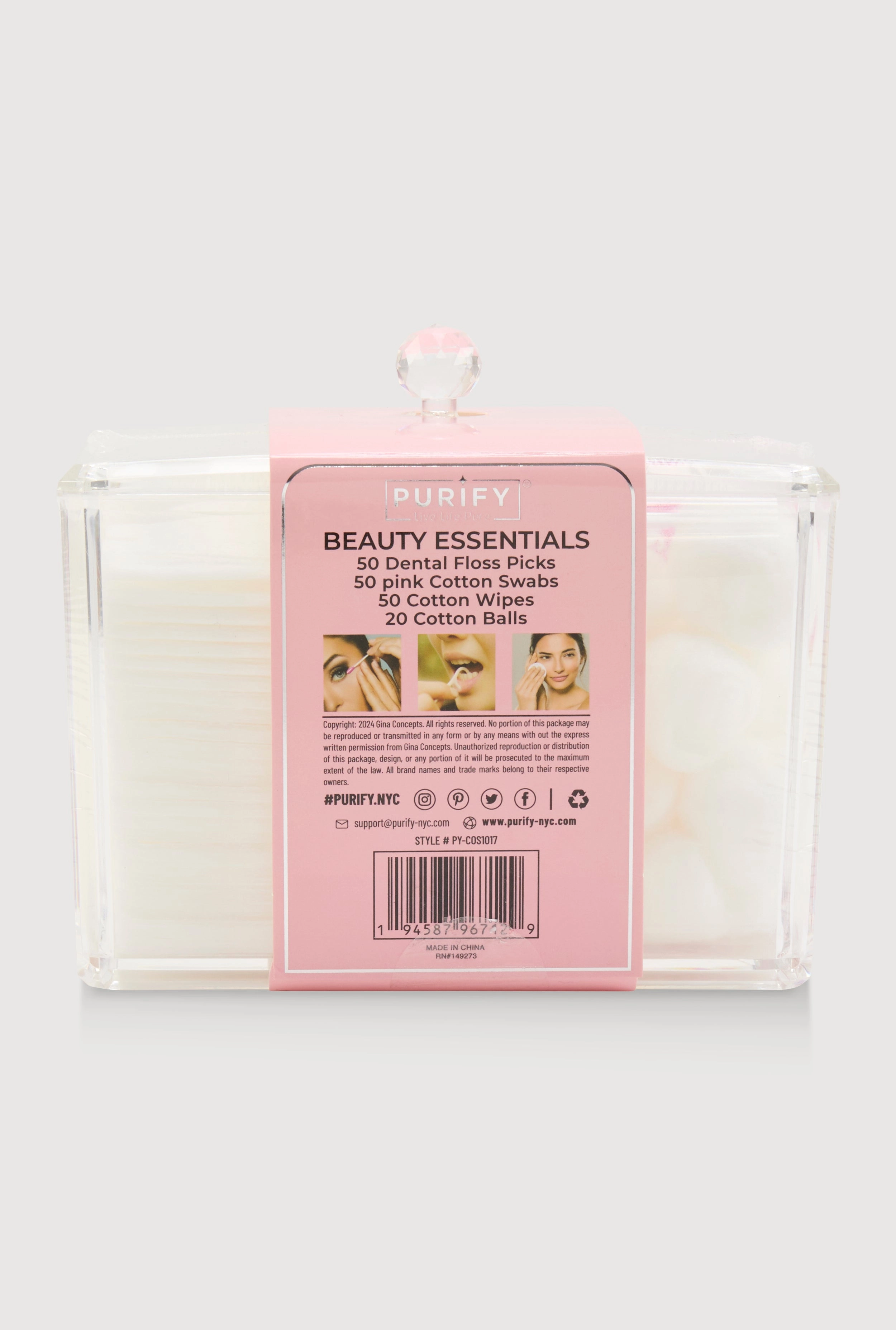 Beauty Essentials 170 Piece Set with Organizer