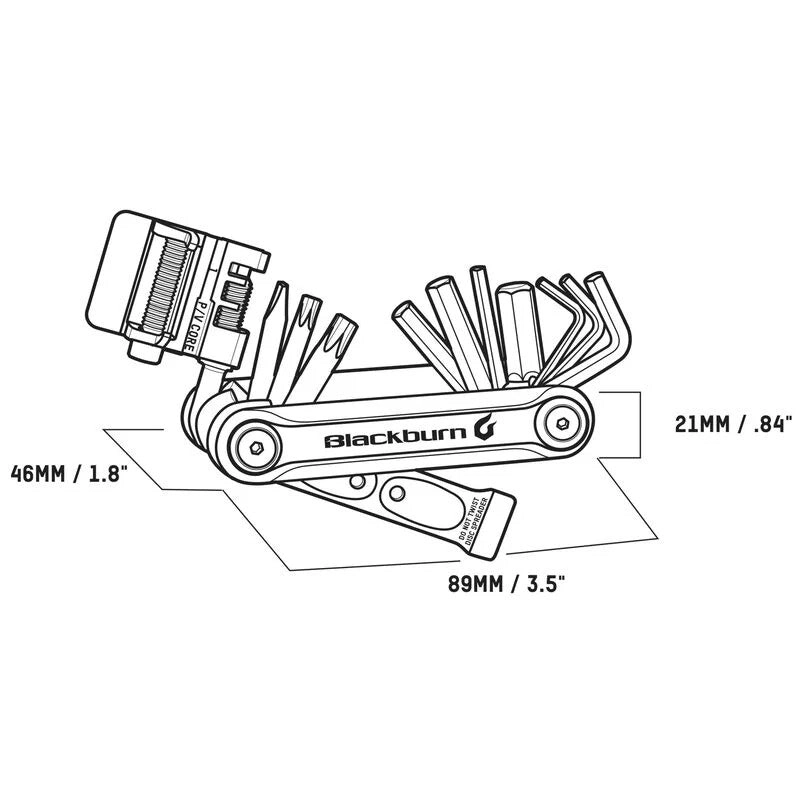 BlackBurn Tradesman Multi-tool