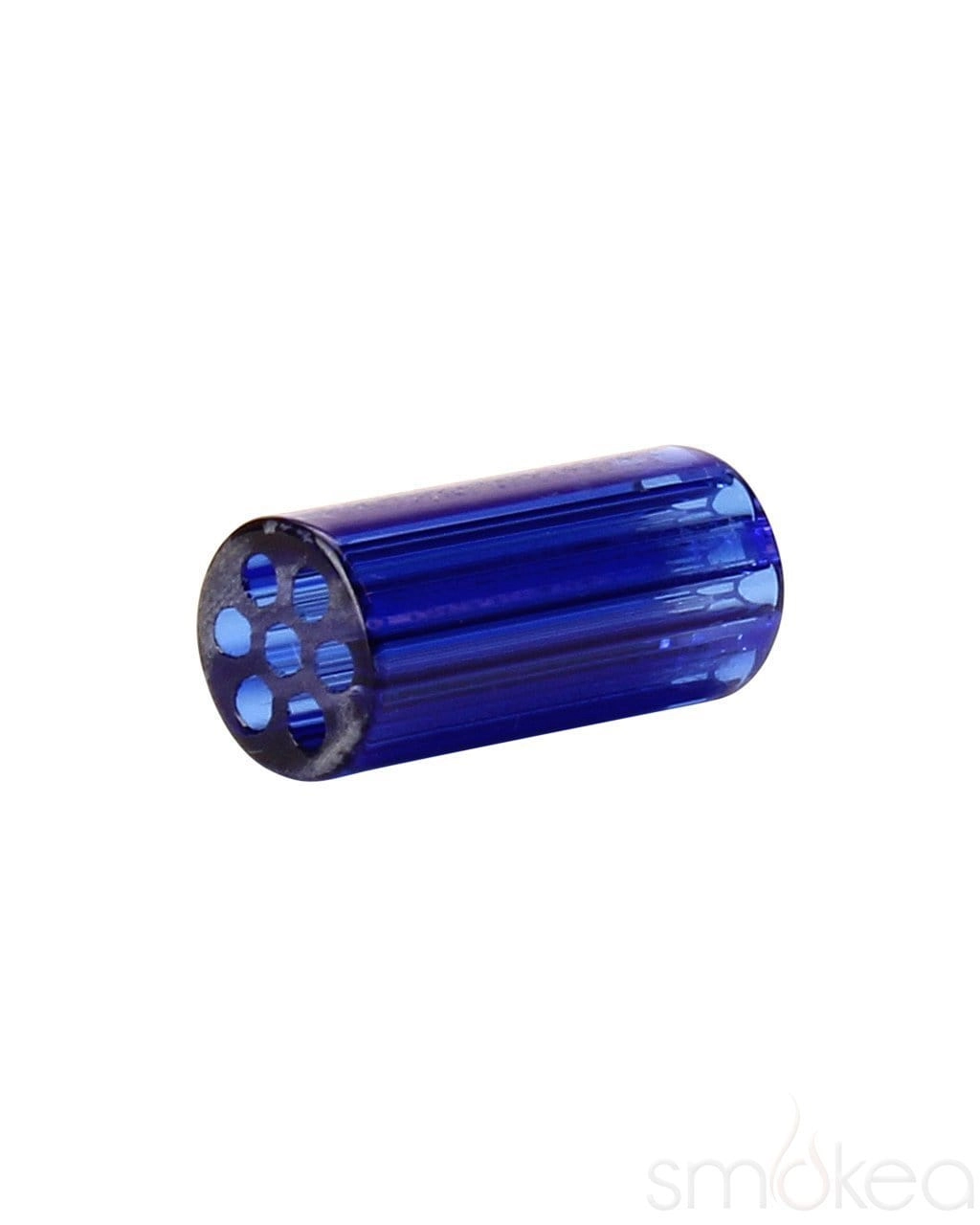 Blazing Blue Glass Honeycomb Crutch