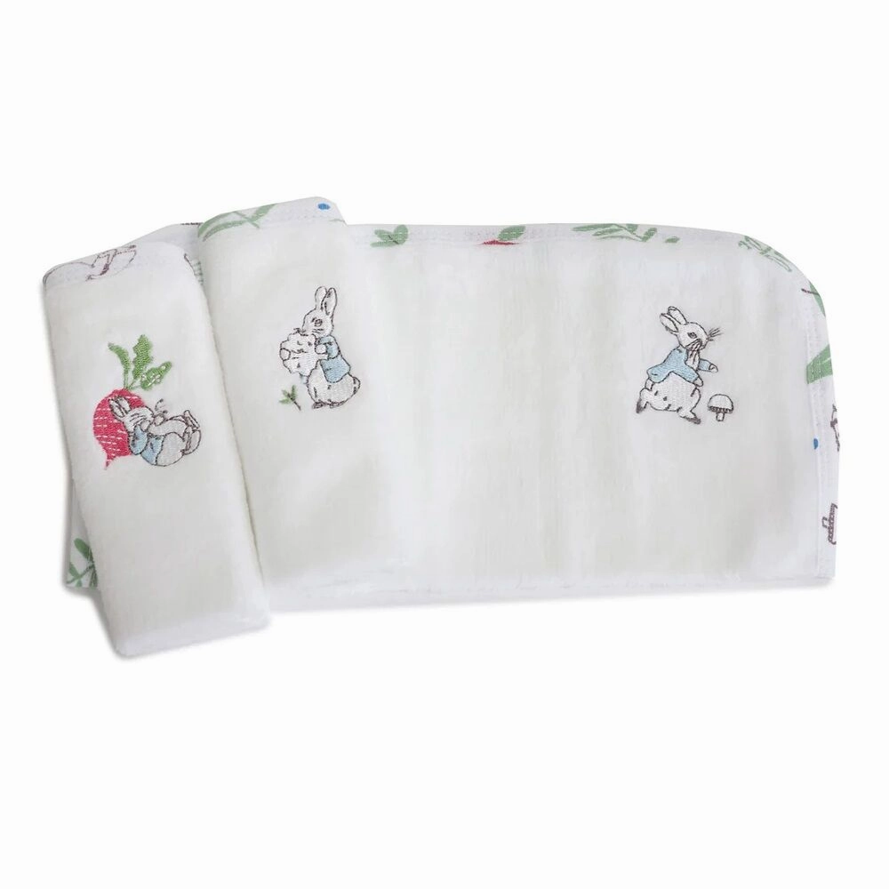 Bubba Blue Peter Rabbit New Adventure 3pk Face Washers Blue
