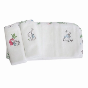 Bubba Blue Peter Rabbit New Adventure 3pk Face Washers Blue