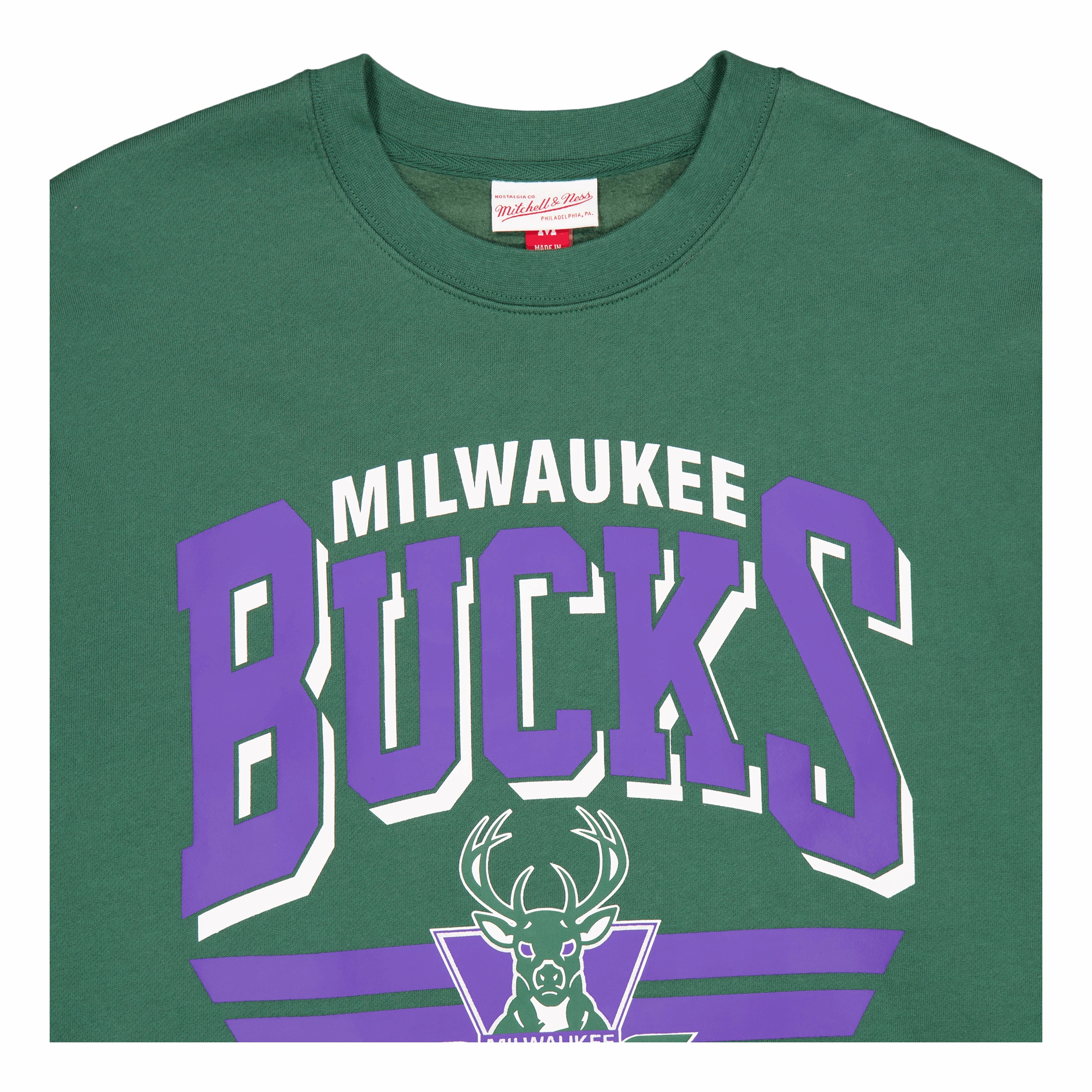 Bucks All Over Crew 3.0 Burgundy/green