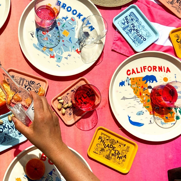 California Round Tray