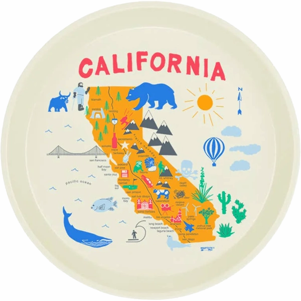 California Round Tray