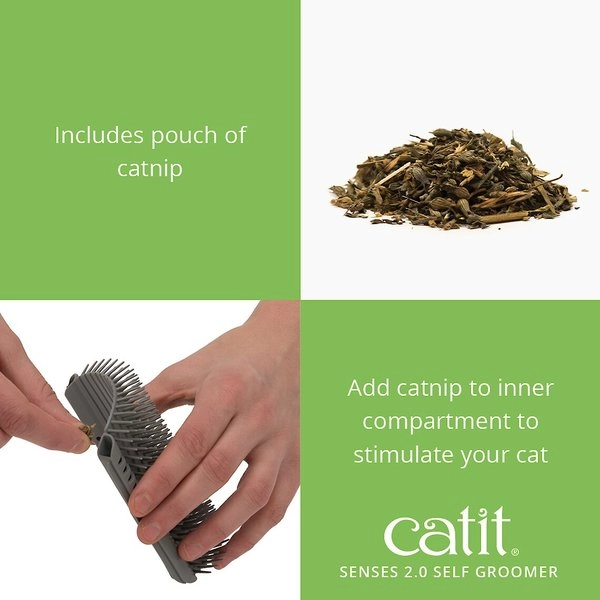 Catit Senses 2.0 Self Groomer Cat Brush