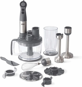 Chef Series Deluxe Immersion Hand Blender – Grey