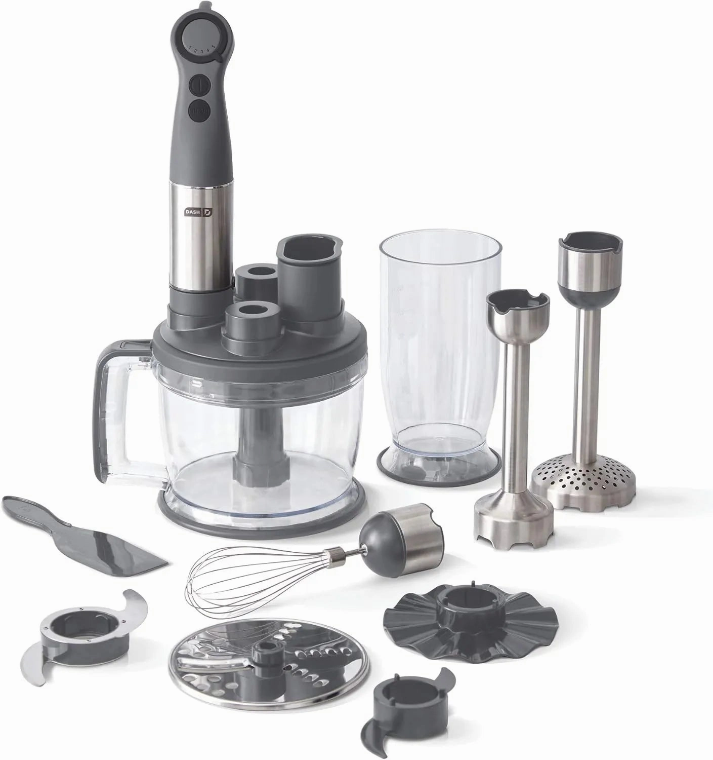 Chef Series Deluxe Immersion Hand Blender – Grey