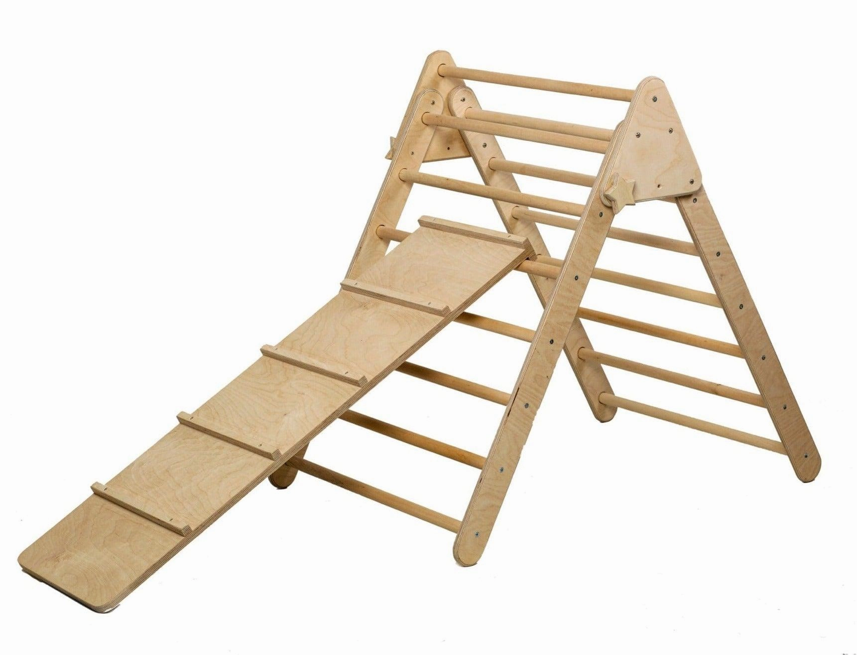 Climbing Triangle and Ramp Set 2-in-1 | Foldable Montessori Play Set