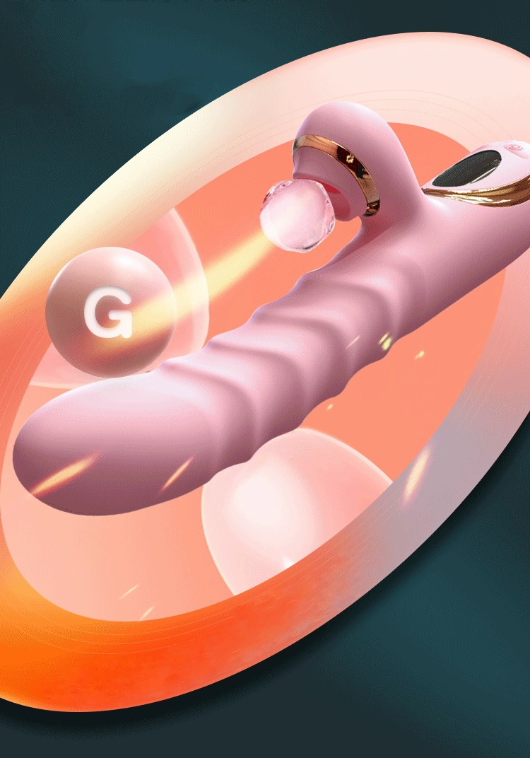 Clitoris Suction & G-Spot Vibrator Dual Sensation Vibrator