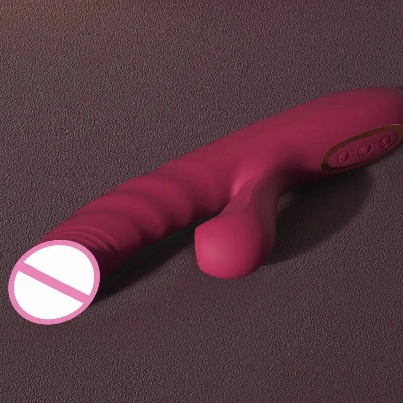 Clitoris Suction & G-Spot Vibrator Dual Sensation Vibrator