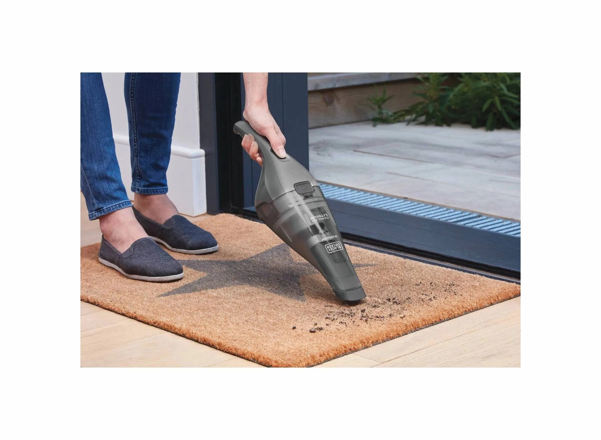Compact Lithium Handheld Vacuum - Gray HNVC220BCZ01 (See Description)
