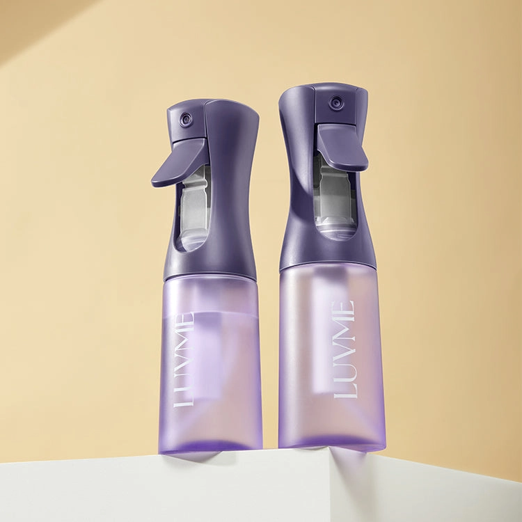 Continuous Ultra-Fine Mist Spray Bottle, Empty Spray Bottle for Hairstyling, Cleaning & More