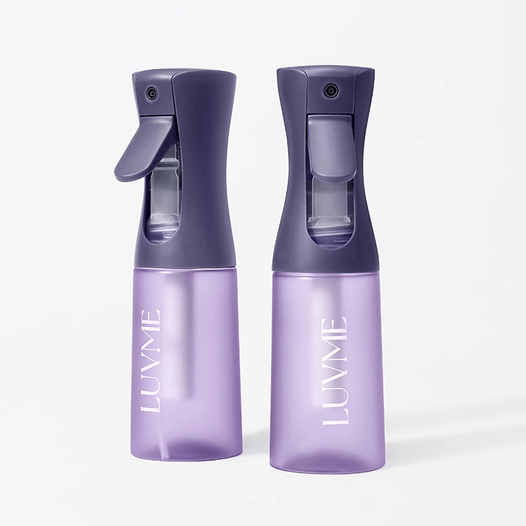 Continuous Ultra-Fine Mist Spray Bottle, Empty Spray Bottle for Hairstyling, Cleaning & More