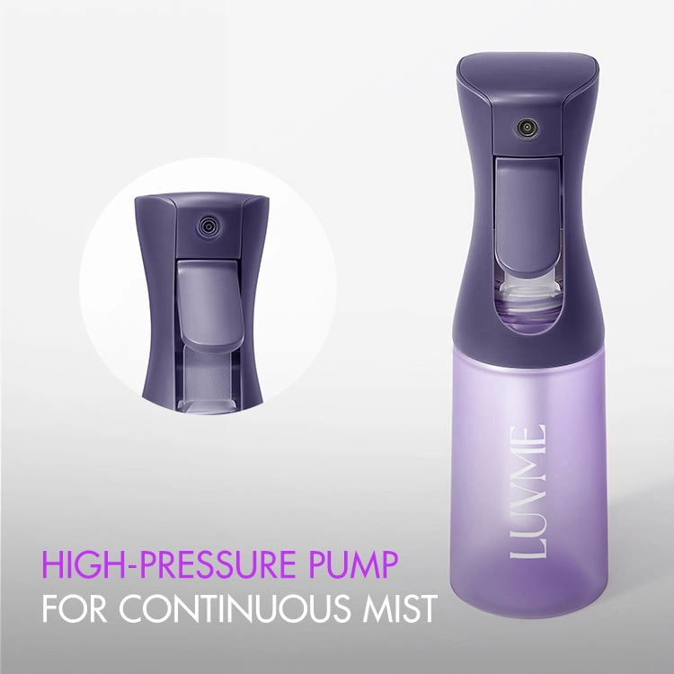 Continuous Ultra-Fine Mist Spray Bottle, Empty Spray Bottle for Hairstyling, Cleaning & More