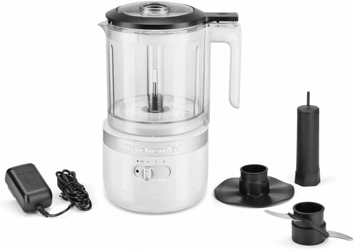 Cordless Chopper, 5 cup - White