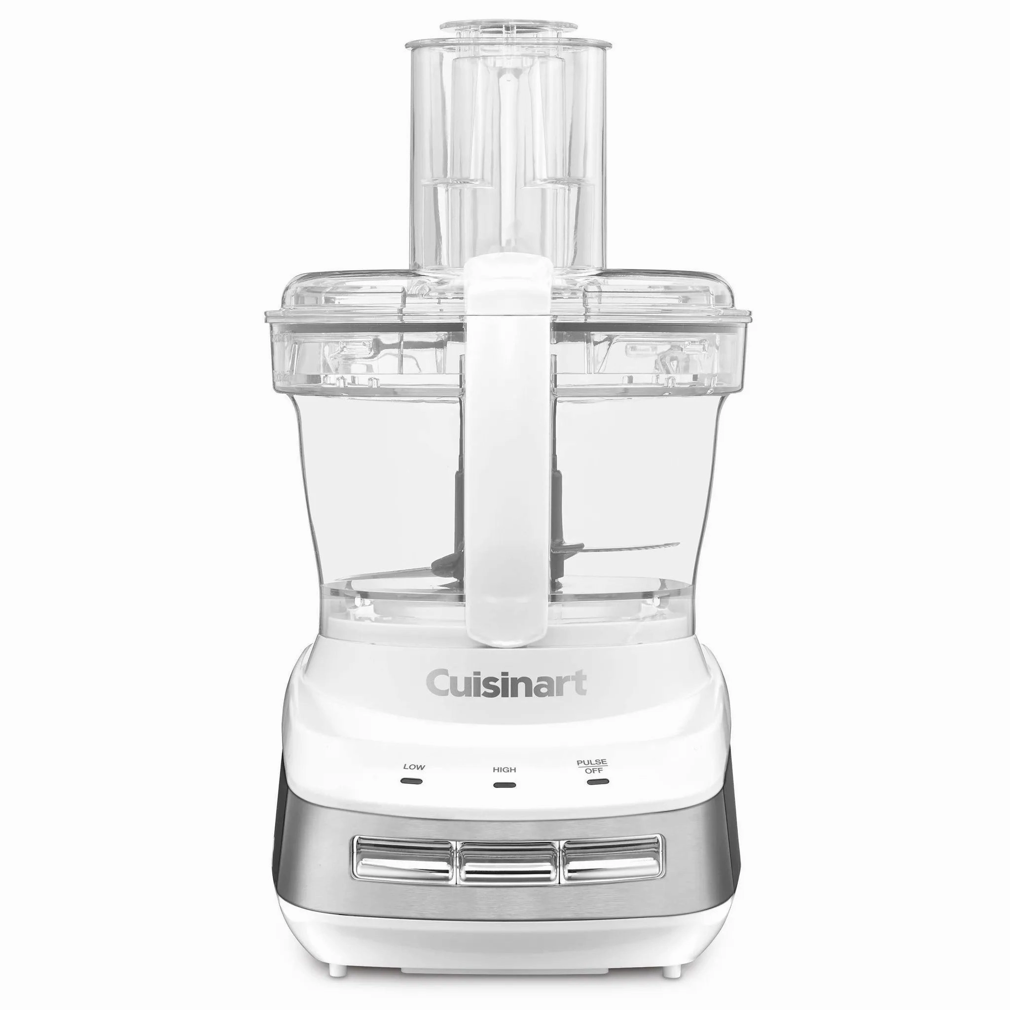 Core Custom 10-Cup Food Processor - White - FP-110: 2-Speed, Stainless Steel Blades, Pulse, Shredder, Chopper