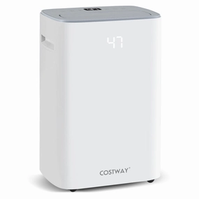 Dehumidifier with Auto Drain or Manual Drainage for Home Basement