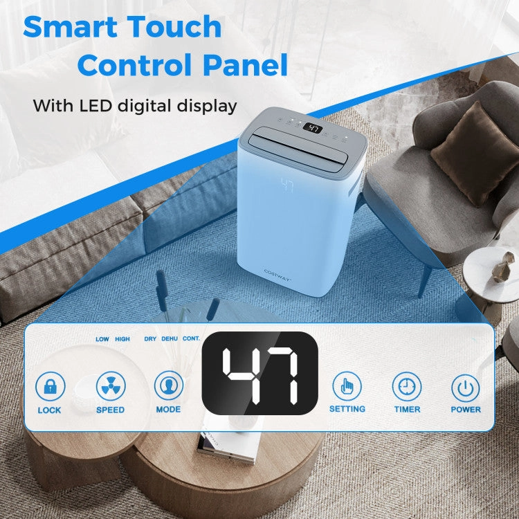 Dehumidifier with Auto Drain or Manual Drainage for Home Basement