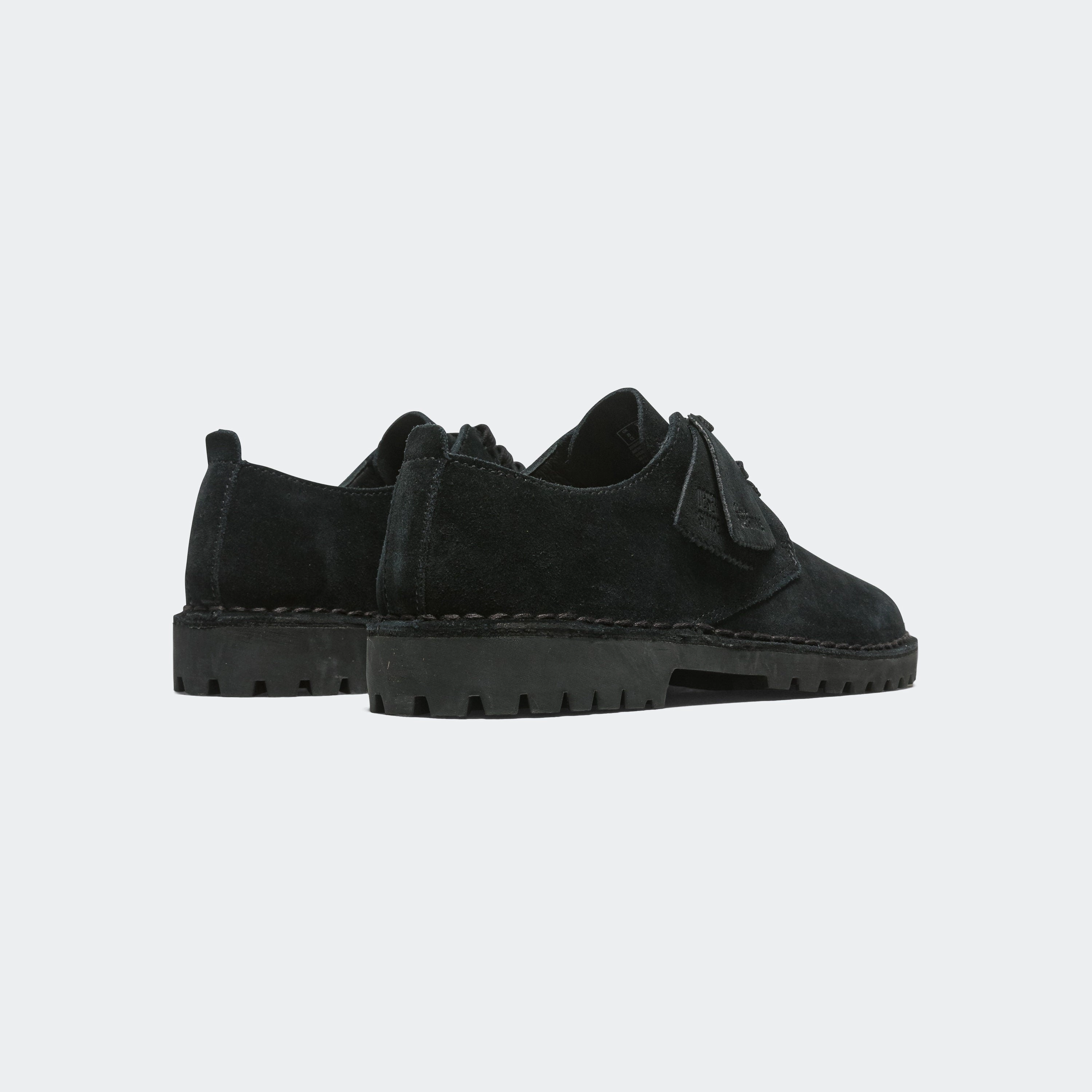 Desert Rock Low - Black Suede