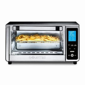 Digital 4-Slice Toaster Oven Air Fryer with 11 Cooking Functions