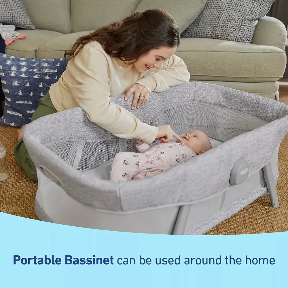 Dream More 3-in-1 Travel Bassinet - Gray