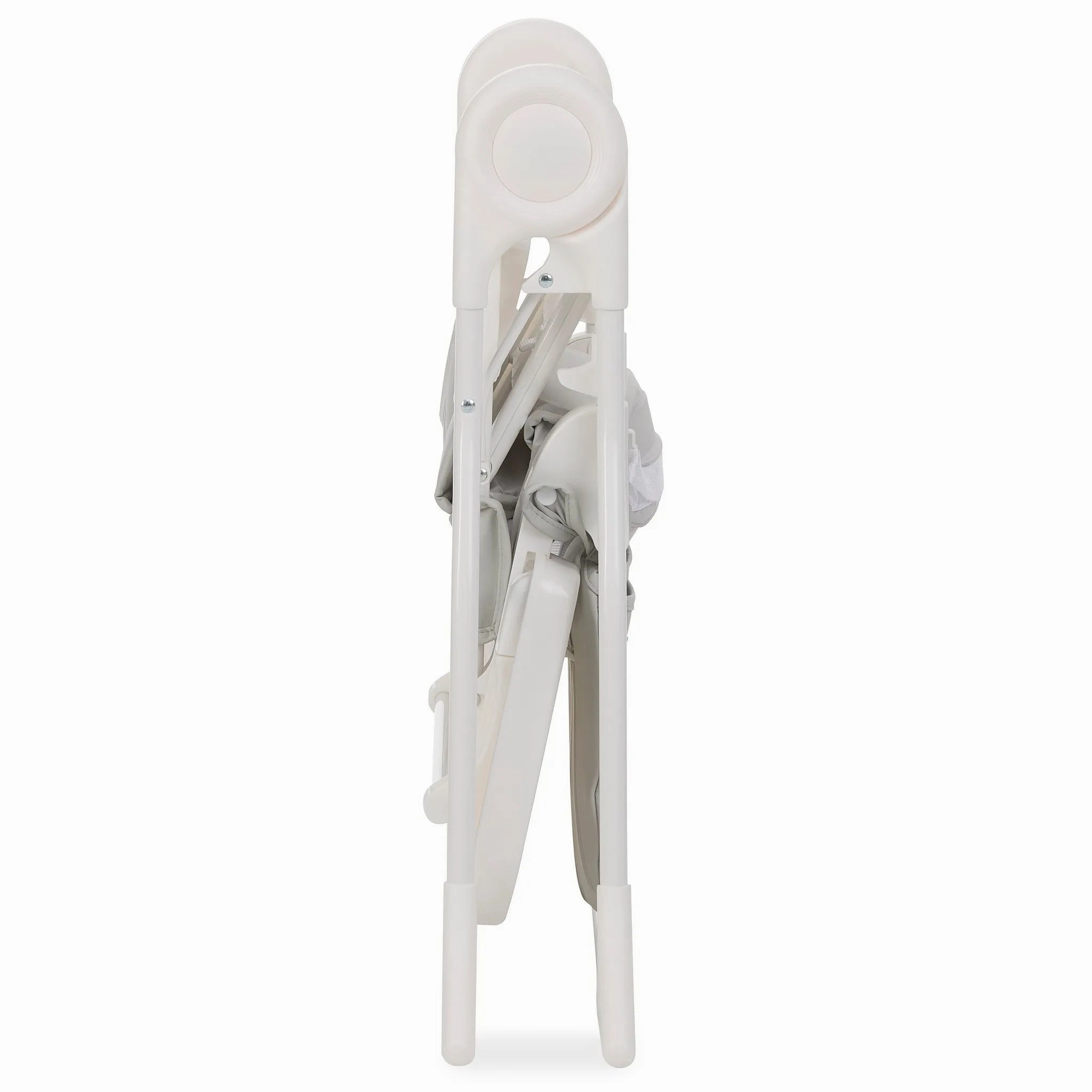 Dream On Me Snack & Stow High Chair, Koala Gray