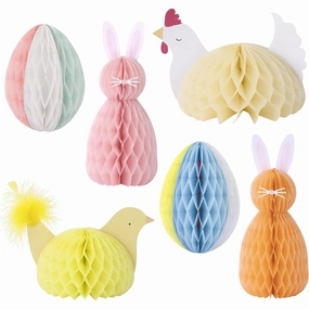 Easter Honeycomb Decorations