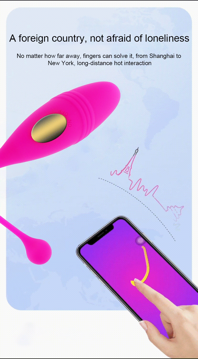 EGG Wireless Remote Vibrator | G-Spot & Clitoral Stimulator