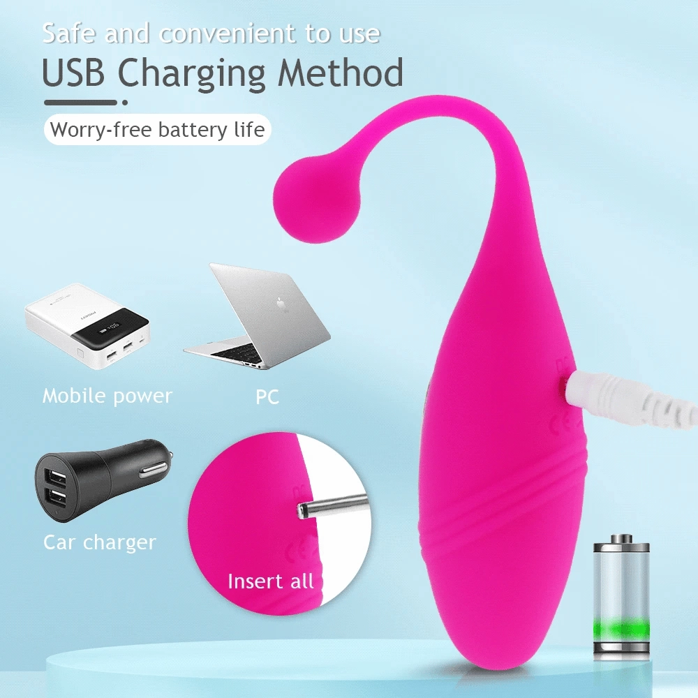 EGG Wireless Remote Vibrator | G-Spot & Clitoral Stimulator