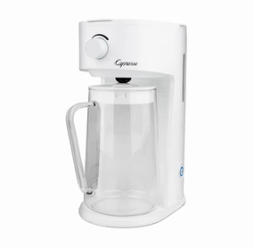Electric Ice Tea Brewer with Adjustable Control & Removable Loose Tea Filter