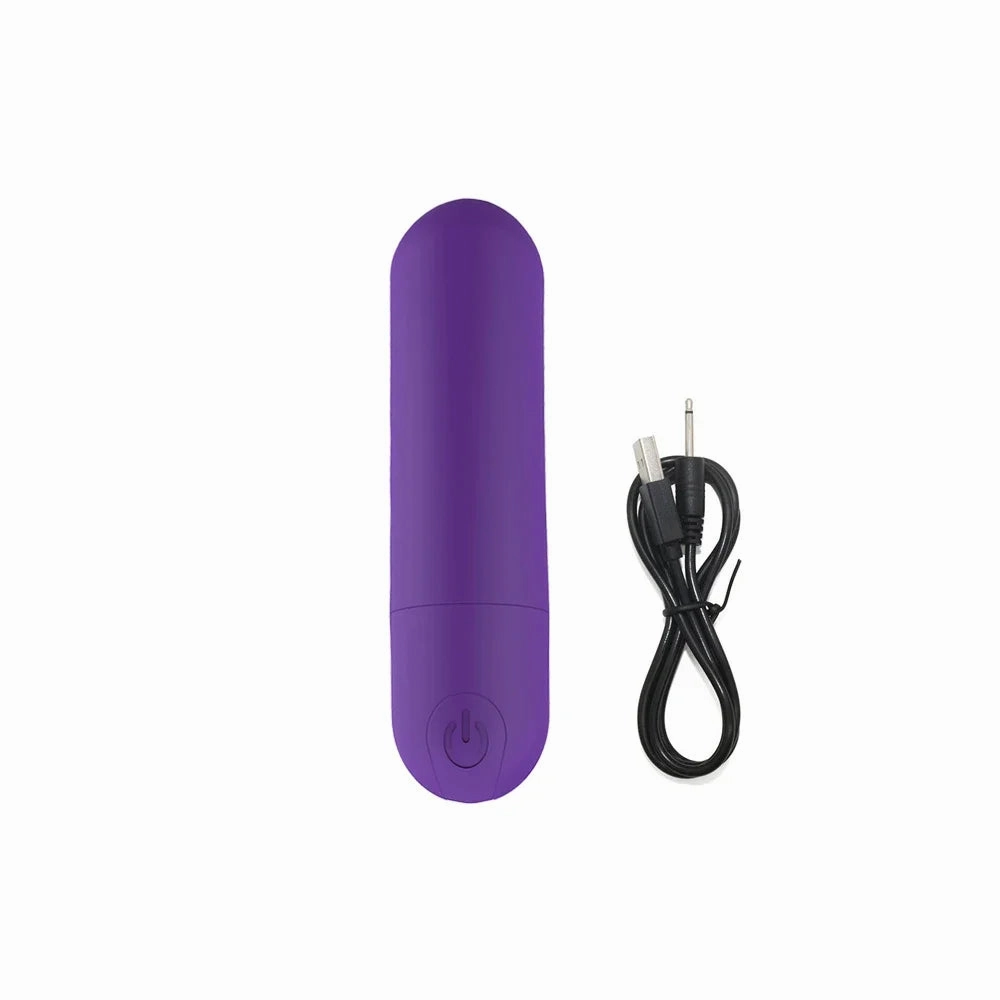 Essential Bliss Bullet Vibrator: 10-Mode Mini Vibrator Women Sex Tool