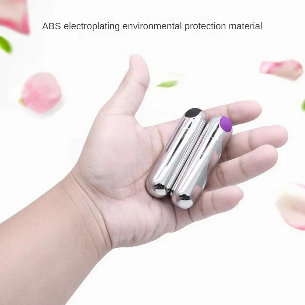 Essential Bliss Bullet Vibrator: 10-Mode Mini Vibrator Women Sex Tool