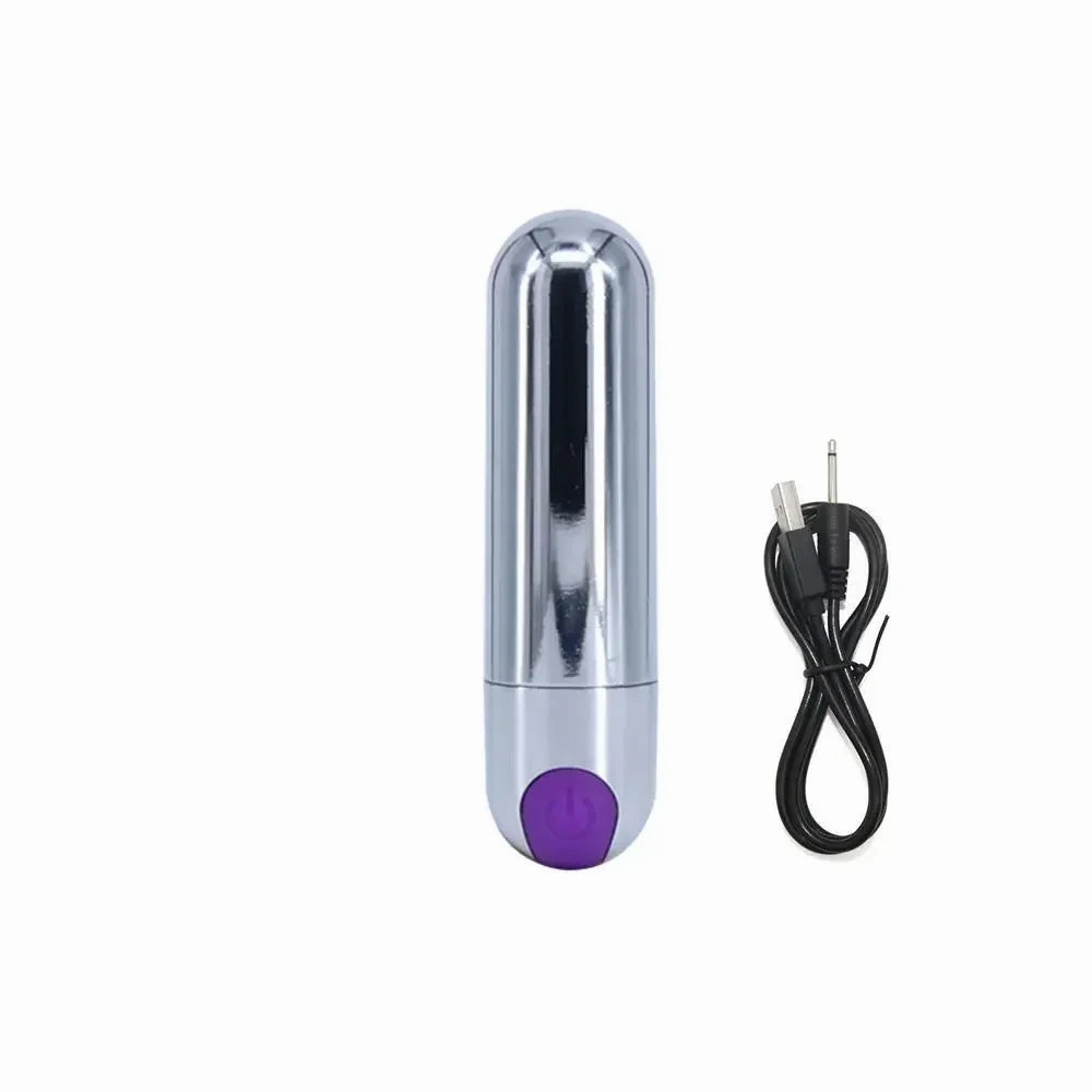 Essential Bliss Bullet Vibrator: 10-Mode Mini Vibrator Women Sex Tool