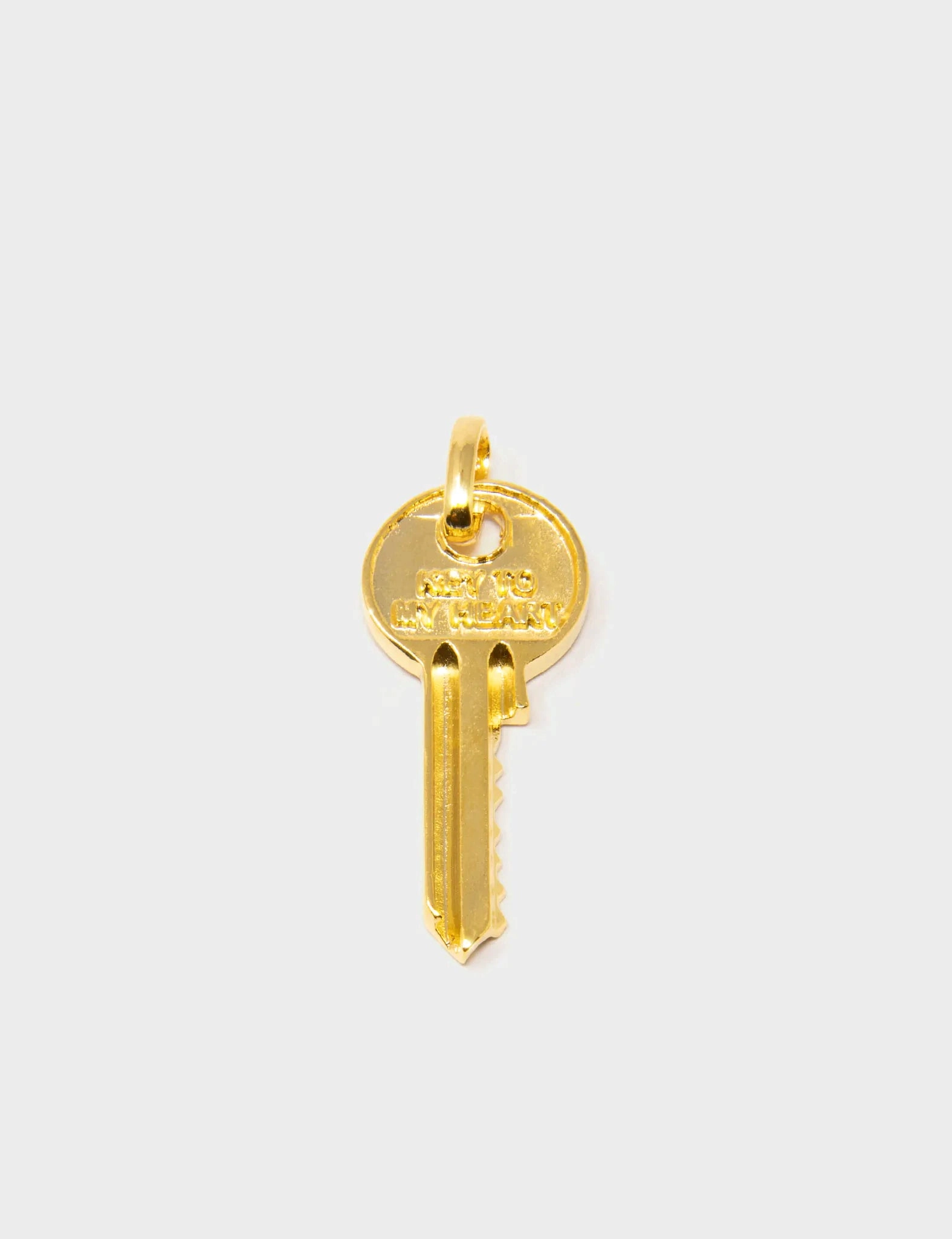 Eyelock Key Pendant - Golden Key Charm