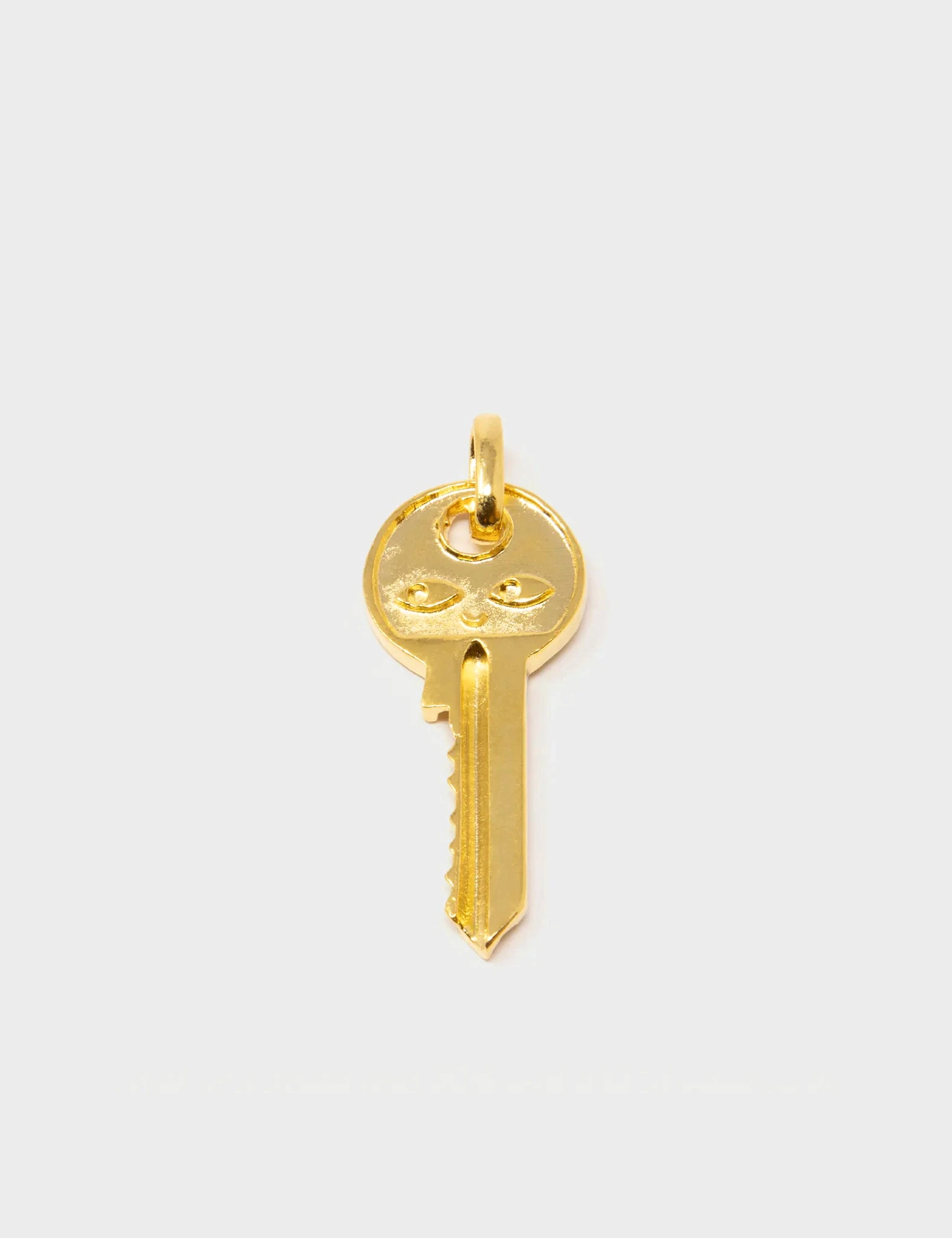 Eyelock Key Pendant - Golden Key Charm