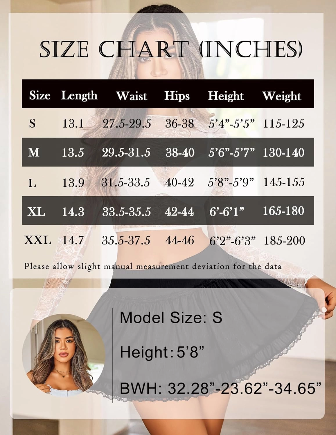 Flowy A Line Ruffle Hem Y2K Cute Skirts