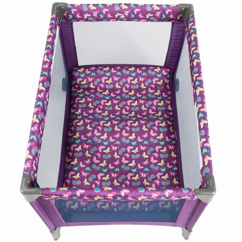 Funsport Compact Portable Playard, Butterfly Twirl