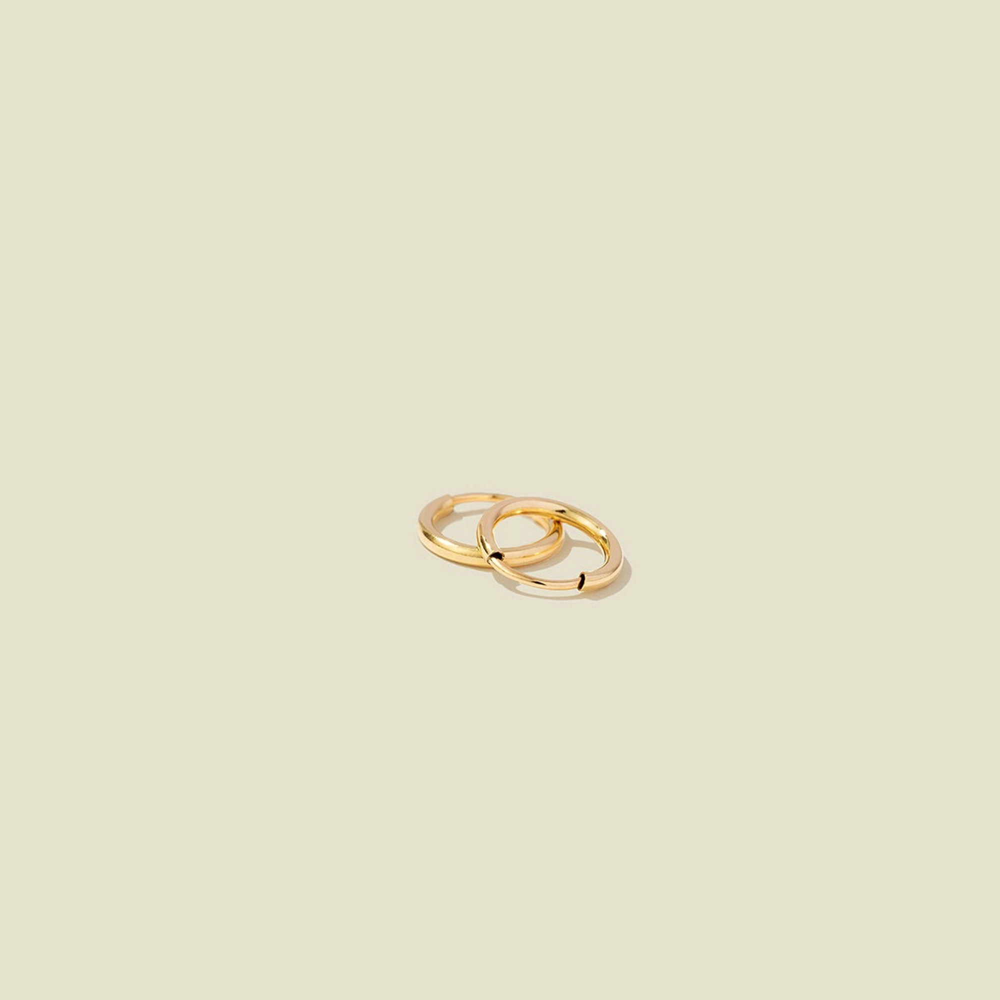 Gold Filled Mini Live In Hoop Earrings