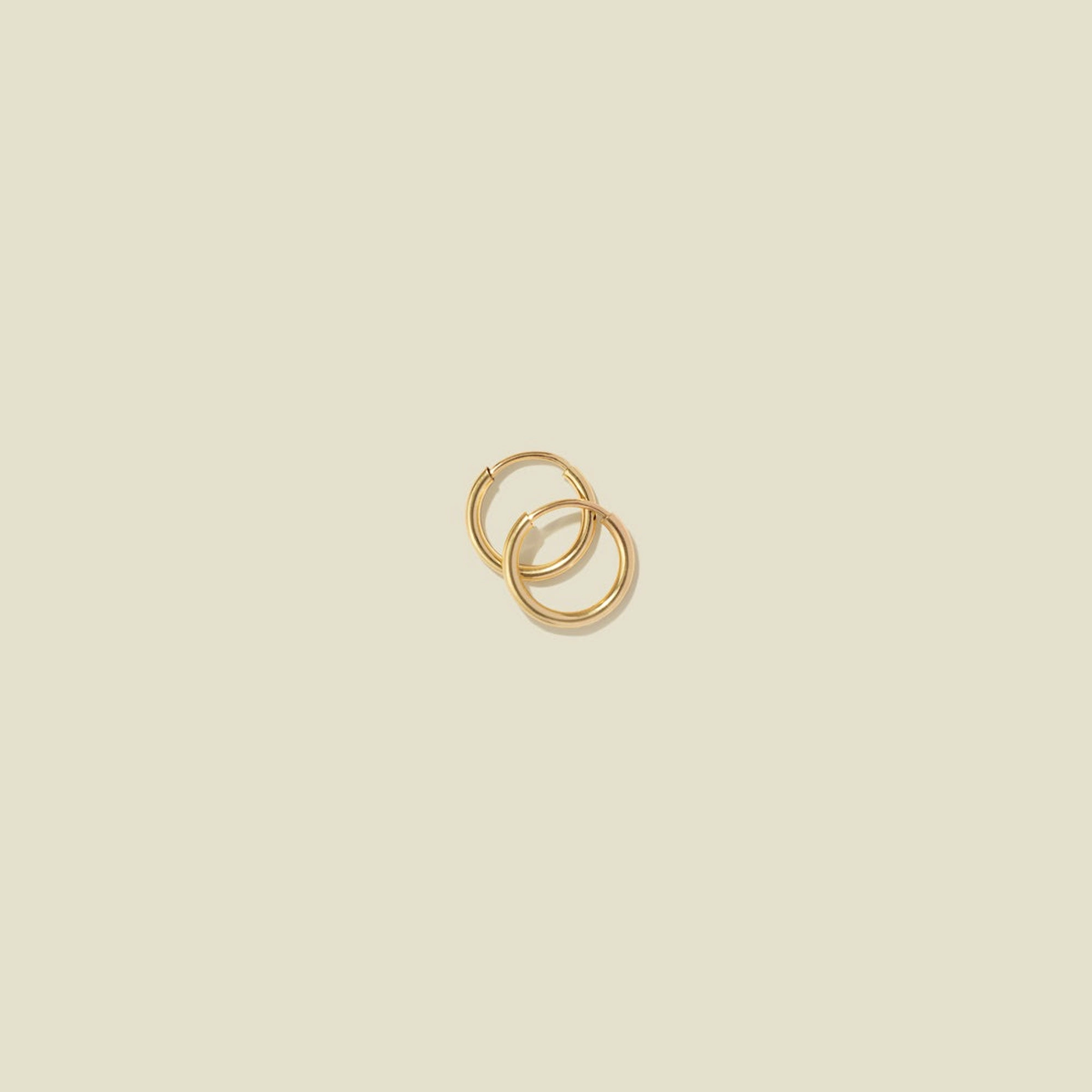 Gold Filled Mini Live In Hoop Earrings