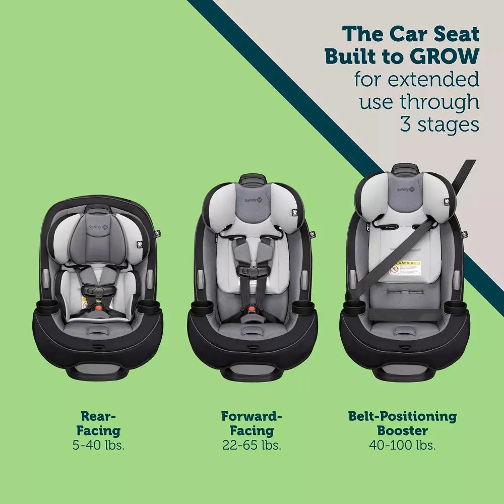 Grow and Go All-in-1 Convertible Car Seat - High Street