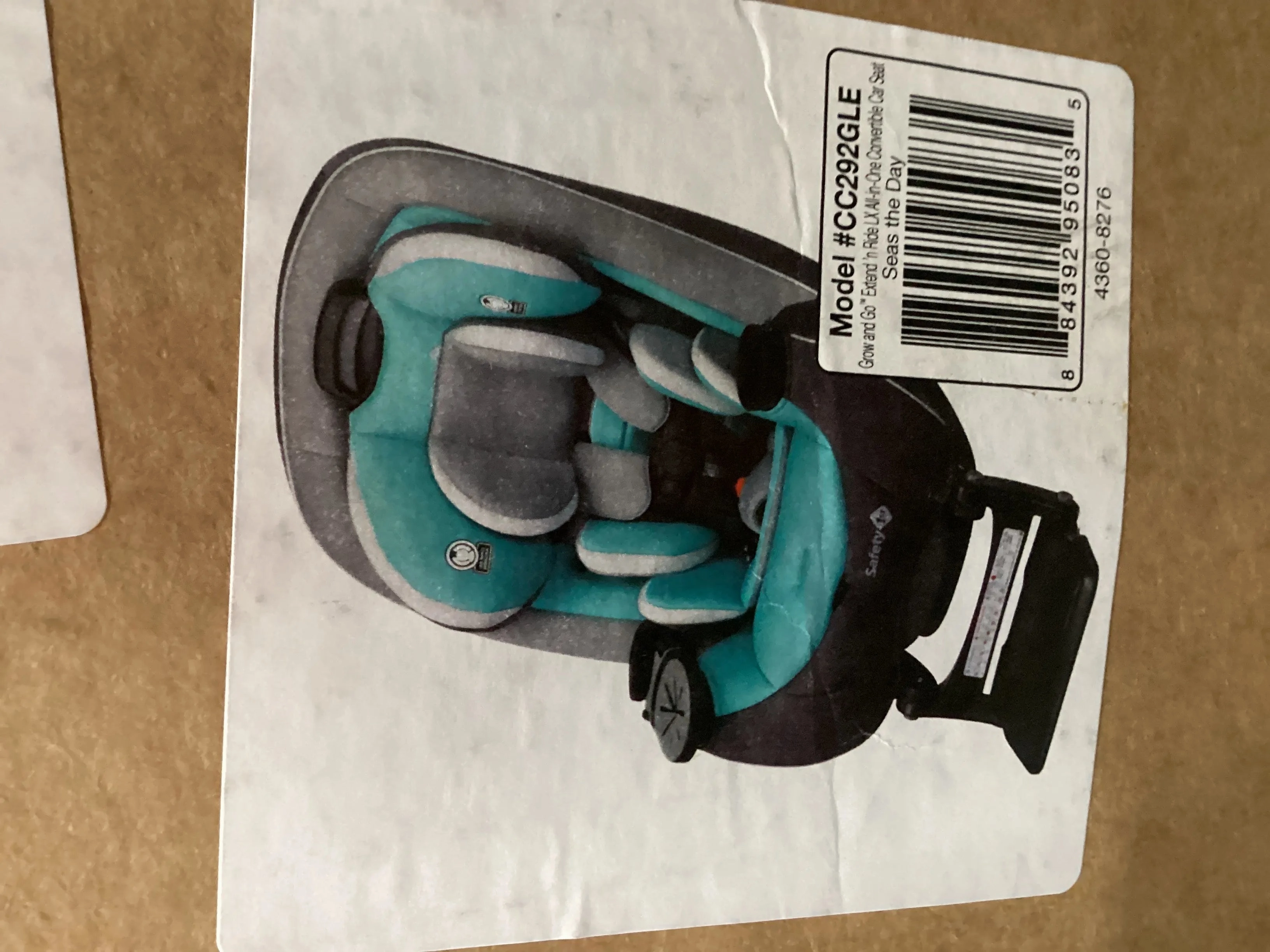Grow and Go™ Extend N Ride LX Convertible Car Seat Seas the Day